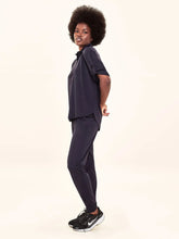 Laad de afbeelding in de Gallery-viewer, Image 03: Uv Line Shirtdress Shirt Copa Black Upf50+
