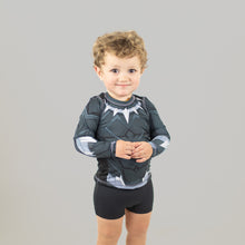 Laad de afbeelding in de Gallery-viewer, Image 03: Uv Line Rash Guard Acqua Pantera Negra V20 Ml Inf Estampa
