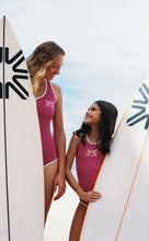 Laad de afbeelding in de Gallery-viewer, Image 05: Uv Line Girl's One-Piece Swimsuit Girl Marcela Fuchsia White Upf50+

