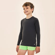 Laad de afbeelding in de Gallery-viewer, Image 02: Uv Line Rash Guard Acqua Qr Code Preto Upf50+

