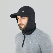 Laad de afbeelding in de Gallery-viewer, Image 02: Uv Line Flap Hat Neck Cap Africa 2021 Masc Black Upf50+
