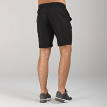 Laad de afbeelding in de Gallery-viewer, Model Back: Uv Line Short For Men / Bermuda Shorts New Fit Br Masc Black Upf50+
