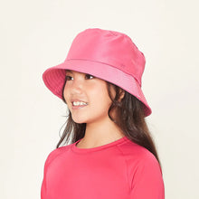 Laad de afbeelding in de Gallery-viewer, Image 02: Uv Line Bucket Hat Basic Kids Pink Rosa Upf50+
