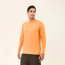 Laad de afbeelding in de Gallery-viewer, Image 02: Uv Line Rash Guard Longsleeve Uvpro Masc Orange Upf50+
