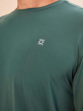 Laad de afbeelding in de Gallery-viewer, Image 02: Uv Line Rash Guard Longsleeve New Fit Textura Masc Verde Jade Upf50+
