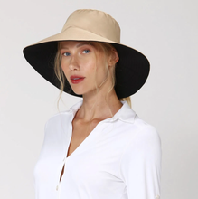 Laad de afbeelding in de Gallery-viewer, Image 02: Uv Line Floppy Hat San Diego Kaki/Preto
