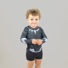 Laad de afbeelding in de Gallery-viewer, Image 03: Uv Line Rash Guard Acqua Pantera Negra V20 Ml Inf Estampa
