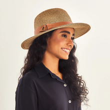 Laad de afbeelding in de Gallery-viewer, Image 05: Uv Line Fedora Hat Hat Giovana Imp Fem Mescla Upf50+
