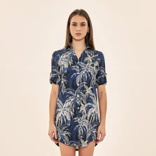 Laad de afbeelding in de Gallery-viewer, Image 05: Uv Line Shirtdress Shirtdress Coqueiros Marinho Upf50+
