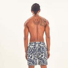 Laad de afbeelding in de Gallery-viewer, Model Back: Uv Line Short For Men / Bermuda Shorts Costela Aco Upf50+
