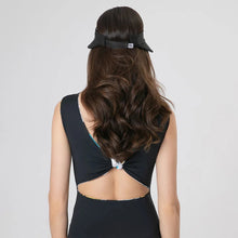 Laad de afbeelding in de Gallery-viewer, Model Back: Uv Line Visor Visor Leblon Black Upf50+
