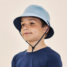 Laad de afbeelding in de Gallery-viewer, Image 05: Uv Line Bucket Hat Basic Kids Maringo Azul Ceu Upf50+
