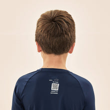 Laad de afbeelding in de Gallery-viewer, Image 04: Uv Line Rash Guard Acqua Qr Code Marinho Upf50+
