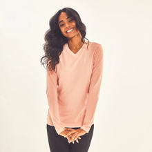 Laad de afbeelding in de Gallery-viewer, Image 04: Uv Line Rash Guard Longsleeve Sport Fit Solar Rose Upf50+
