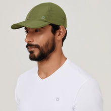 Laad de afbeelding in de Gallery-viewer, Image 02: Uv Line Caps Cap Uv Pro Masc Green Militar Upf50+
