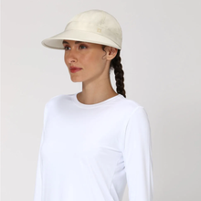 Laad de afbeelding in de Gallery-viewer, Image 02: Uv Line Caps Visor Nice Fem Sand Upf50+
