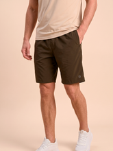 Laad de afbeelding in de Gallery-viewer, Gallery: Uv Line Short For Men / Bermuda Shorts New Fit Masc Brown Upf50+
