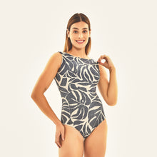 Laad de afbeelding in de Gallery-viewer, Model Front: Uv Line One-Piece Mirela Costela Aco Upf50+
