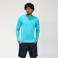 Laad de afbeelding in de Gallery-viewer, Camiseta Uvpro ML Azul Piscina UPF50+
