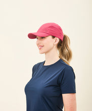 Laad de afbeelding in de Gallery-viewer, Image 03: Uv Line Caps Beach Tennis Cap Fuchsia Upf50+
