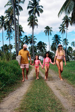 Laad de afbeelding in de Gallery-viewer, Image 04: Uv Line Girl&#39;s Two-Piece Bikini Girl Solar Rose
