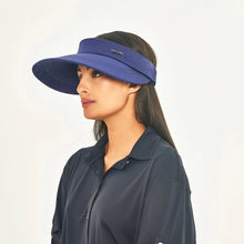 Laad de afbeelding in de Gallery-viewer, Image 02: Uv Line Visor Grecia Navy Fit Upf50+

