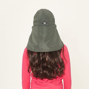 Model Back: Uv Line Caps Legionario Teens Verde Militar Upf50+