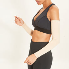 Laad de afbeelding in de Gallery-viewer, Image 05: Uv Line Glove Long Sleeve Beige Upf50+
