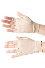 Laad de afbeelding in de Gallery-viewer, Image 02: Uv Line Glove Luva Curta Uni Bege

