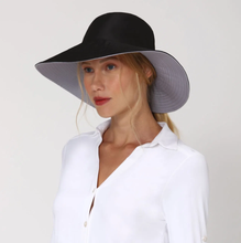 Laad de afbeelding in de Gallery-viewer, Image 04: Uv Line Floppy Hat San Diego Cinza Preto Upf50+
