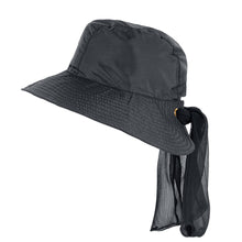 Laad de afbeelding in de Gallery-viewer, Product Front: Uv Line Floppy Hat San Remo Preto
