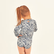 Laad de afbeelding in de Gallery-viewer, Model Back: Uv Line Baby Swimwear Swimsuit Baby Tucano Upf50+
