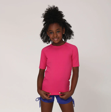 Laad de afbeelding in de Gallery-viewer, Camiseta Kids Uvpro Mc Roze UPF50+
