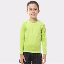 Laad de afbeelding in de Gallery-viewer, Kids FPU50+ Uv Colors T-Shirt Lange Mouwen Appelgroen Uv
