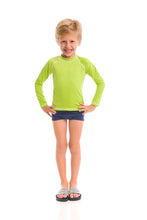 Laad de afbeelding in de Gallery-viewer, Kids FPU50+ Uv Colors T-Shirt Lange Mouwen Appelgroen Uv
